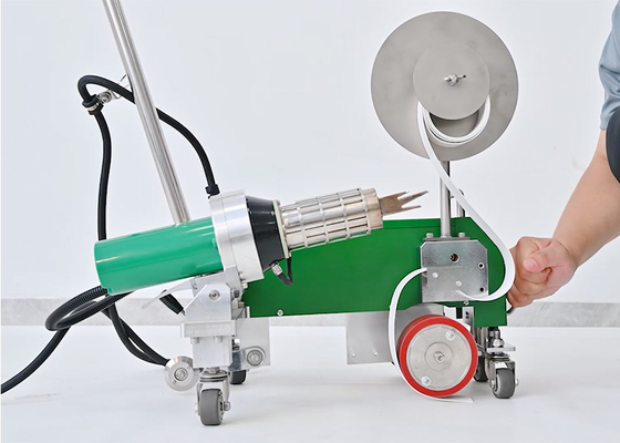 Şerit Kaynak Afiş Kaynak Makinesi 4200W Kalın Malzemeler İçin 40mm Kaynak Nozulu