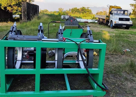 2.2Kw Pompa Gücü ISO12176 Standart DVS2207 Tarımsal İrişim İçin HDPE Boru Füzyon Kaynak Donanımı