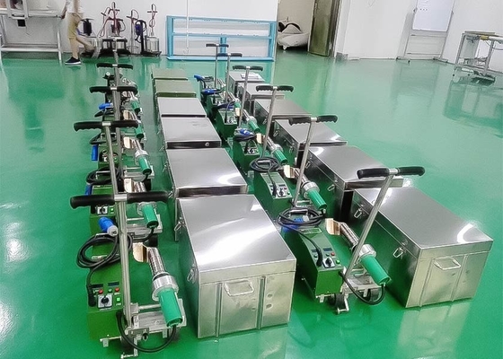 TPO polimer sıcak hava kaynak makinesi 4200W sıcak hava gücü 40mm kaynak nozel