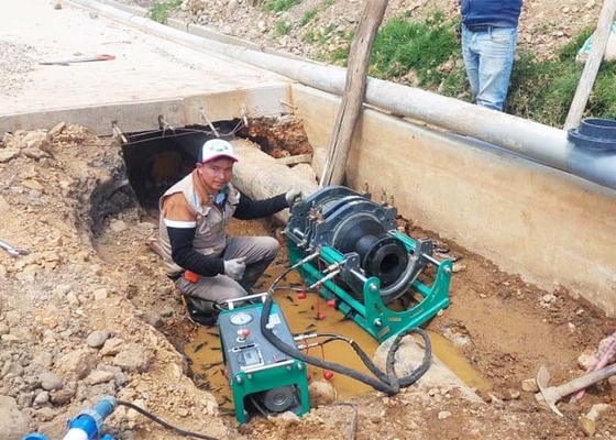 Jeotermal Isı Pompaları için Hızlı Sökülebilir Yapı Hidrolik Alın Kaynak Makineleri