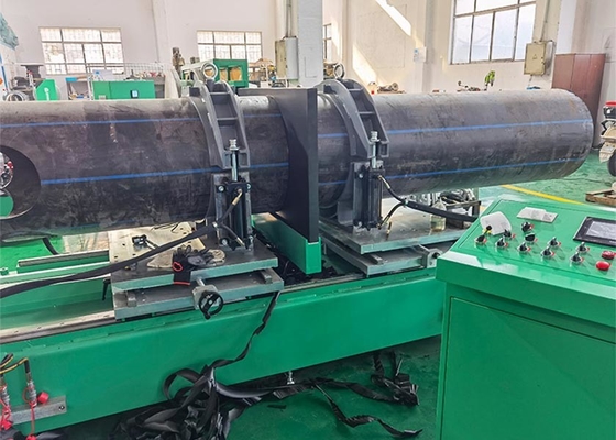 Fabrikada 800mm HDPE Atölye Ek Parçası İmalat Kaynak Makineleri