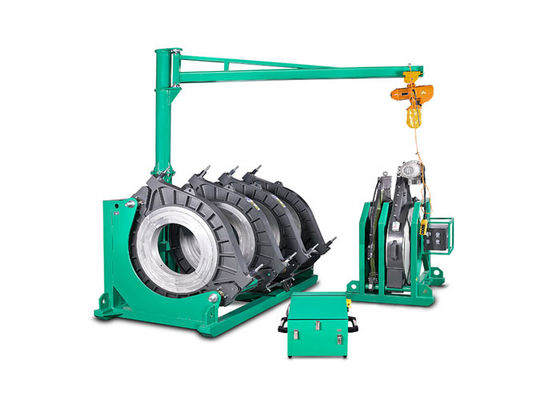 630mm 1000mm HDPE Plastik Füzyon Kaynak Ekipmanları 400V ISO21307-2017